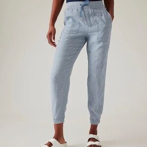Athleta Retreat Linen Pant NWT 22